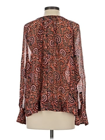 A.L.C. Long Sleeve Silk Top (view 2)