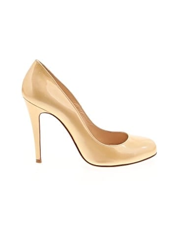 Christian Louboutin Patent Leather Round Toe 100mm  heels/pumps (view 1)