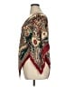 Unbranded Burgundy Poncho Size 1X (estimated) - photo 5