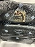 MCM 100% Coated Canvas Stars Black Visetos Boston Bag  One size - photo 6