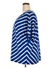 Croft & Barrow Stripes Blue 3/4 Sleeve Blouse Size 2X - photo 5