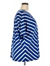 Croft & Barrow Stripes Blue 3/4 Sleeve Blouse Size 2X - photo 4