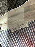 Zara 100% Cotton Color Block Blue Long Sleeve Blouse Size 13 - 14 - photo 3