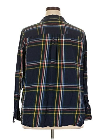 Old Navy 3/4 Sleeve Button-Down Shirt (view 2)
