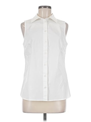 Banana Republic Sleeveless Button-Down Shirt (view 1)
