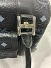MCM 100% Coated Canvas Stars Black Visetos Boston Bag  One size - photo 8