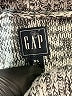 Gap 100% Cotton Tweed Silver Turtleneck Sweater Size XS - photo 7