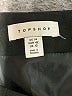 Topshop 100% Polyester Solid Black Casual Skirt Size 10 - photo 5