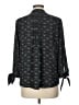41Hawthorn 100% Polyester Black 3/4 Sleeve Blouse Size L - photo 2