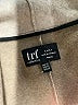 Zara TRF 100% Polyester Tan Coat Size XS - photo 6
