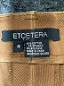 Etcetera 100% Cotton Brown Jeans Size 4 - photo 7