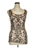 Daytrip Gold Tan Sleeveless Top Size XL - photo 1