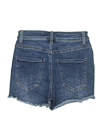 Wax Jean Denim Shorts (view 2)