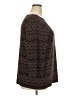 JM Collection Brown 3/4 Sleeve Top Size 2X - photo 4