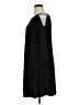 Roz & Ali Solid Black Casual Dress Size XL - photo 5
