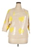 Hard Candy Hearts Yellow Pullover Sweater Size XXL - photo 1