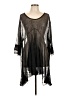 FA Concept 100% Polyester Black Swimsuit Cover Up Size T7 - photo 1