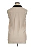 Alythea 100% Polyester Tan Sleeveless Blouse Size XL (estimated) - photo 2