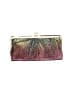 HOBO 100% Leather Metallic Gold Leather Clutch One size - photo 1