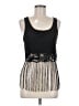 Topshop 100% Polyester Black Tank Top Size 6 - photo 1