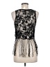 Topshop 100% Polyester Black Tank Top Size 6 - photo 2