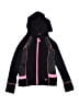 Justice Black Zip Up Hoodie Size 6 - photo 1