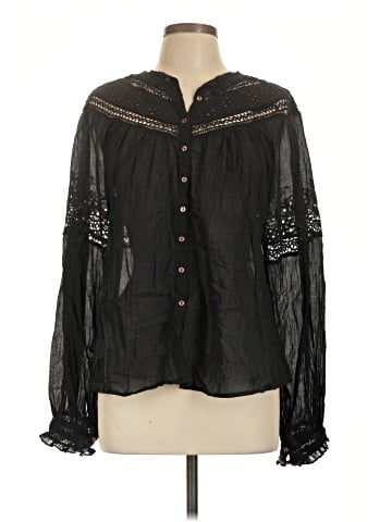 Free People Long Sleeve Blouse (view 1)