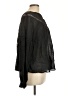 Free People 100% Modal Solid Black Long Sleeve Blouse Size L - photo 4