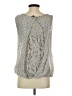Piazza Roma Gray Sleeveless Blouse Size S - photo 2