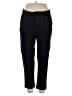 Catherines Solid Black Casual Pants Size 0X - photo 1