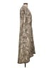 MNG Animal Print Tan Casual Dress Size 10 - photo 4