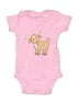 Carter's 100% Cotton Graphic Pink Short Sleeve Onesie 3-6 MO / 6 MO - photo 1