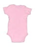 Carter's 100% Cotton Graphic Pink Short Sleeve Onesie 3-6 MO / 6 MO - photo 2