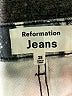 Reformation Jeans Print Silver Jeans Size 28 waist - photo 7