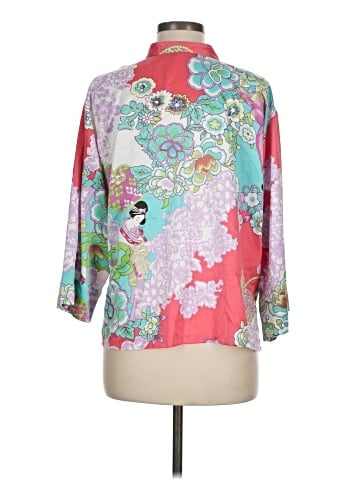 Natori 3/4 Sleeve Blouse (view 2)