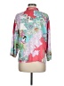 Natori 100% Polyester Paisley Pink 3/4 Sleeve Blouse Size M - photo 2
