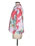 Natori 100% Polyester Paisley Pink 3/4 Sleeve Blouse Size M - photo 5