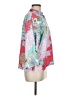 Natori 100% Polyester Paisley Pink 3/4 Sleeve Blouse Size M - photo 4