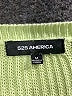 525 America 100% Cotton Solid Green Pullover Sweater Size M - photo 7