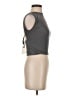 OAK + FORT Gray Sleeveless T-Shirt Size XS - photo 4
