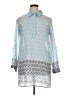 Oliphant 100% Cotton Blue Casual Dress Size XL - photo 1