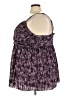 Venezia 100% Polyester Paisley Purple Sleeveless Blouse Size 22 - 24 Plus - photo 5
