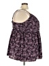 Venezia 100% Polyester Paisley Purple Sleeveless Blouse Size 22 - 24 Plus - photo 4