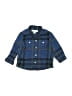 Burberry 100% Cotton Plaid Blue Button Down 9-12 MO / 12 MO - photo 1