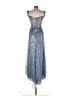 Cinderella Divine 100% Polyester Blue Cocktail Dress Size L - photo 2