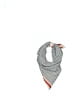 Old Navy 100% Polyester Stripes Gray Scarf One size - photo 1