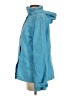 Lands' End 100% Polyester Solid Blue Raincoat Size S - photo 5