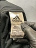 Adidas 100% Polyester Black Track Jacket Size 4 - photo 3
