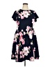 Jessica Howard Floral Blue Casual Dress Size 18 - photo 1