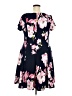 Jessica Howard Floral Blue Casual Dress Size 18 - photo 2